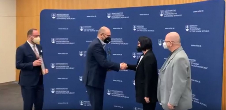 Odovzdávanie ocenení súťaže Inovatívny čin roka.